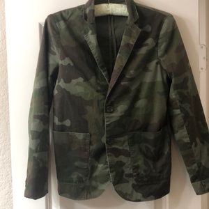 Crewcuts (by J Crew) Boys Camo Two-button Jacket